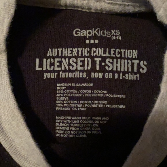 Gap Kids Boy SS Tee Shirt Sz: XS/4-6 Marvel - Picture 3 of 4